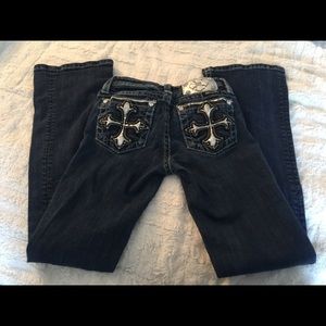 Girls Miss Me jeans size 12 bootcut